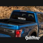 Merica Windshield Sticker