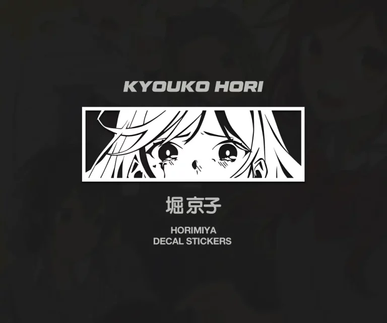 Kyouko Hori JDM Anime Car Stickers Decal