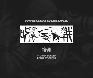 Ryomen Sukuna JDM Anime Car Stickers Decal